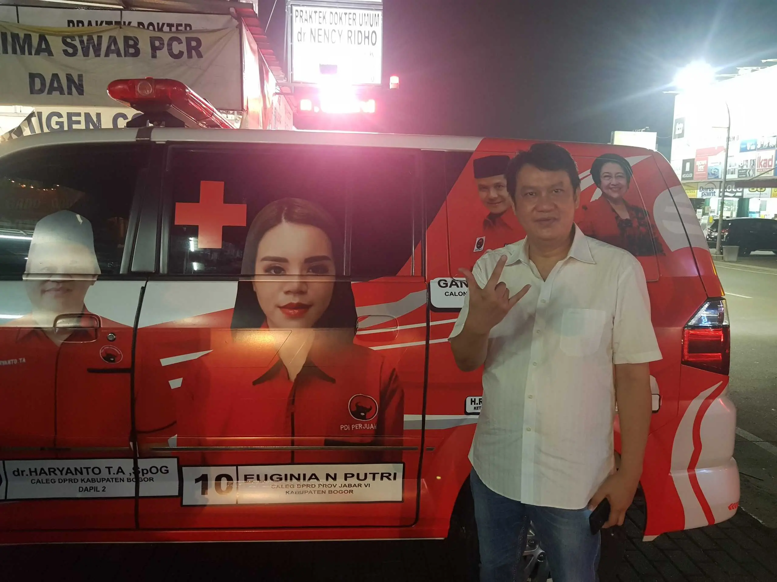 Dr Haryanto Bacaleg Kabupaten Bogor dapil 2 Belum jadi sudah tepati Janji