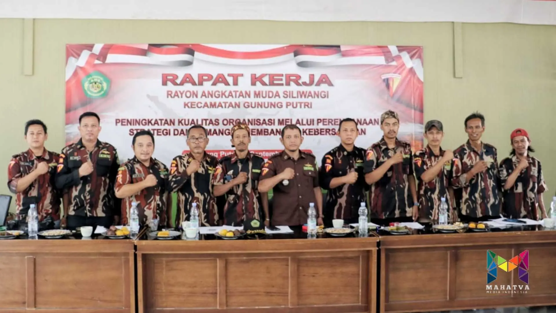 Siap Laksanakan Tugas dan Fungsi, AMS Rayon Kecamatan Gunung Putri gelar RAKER.