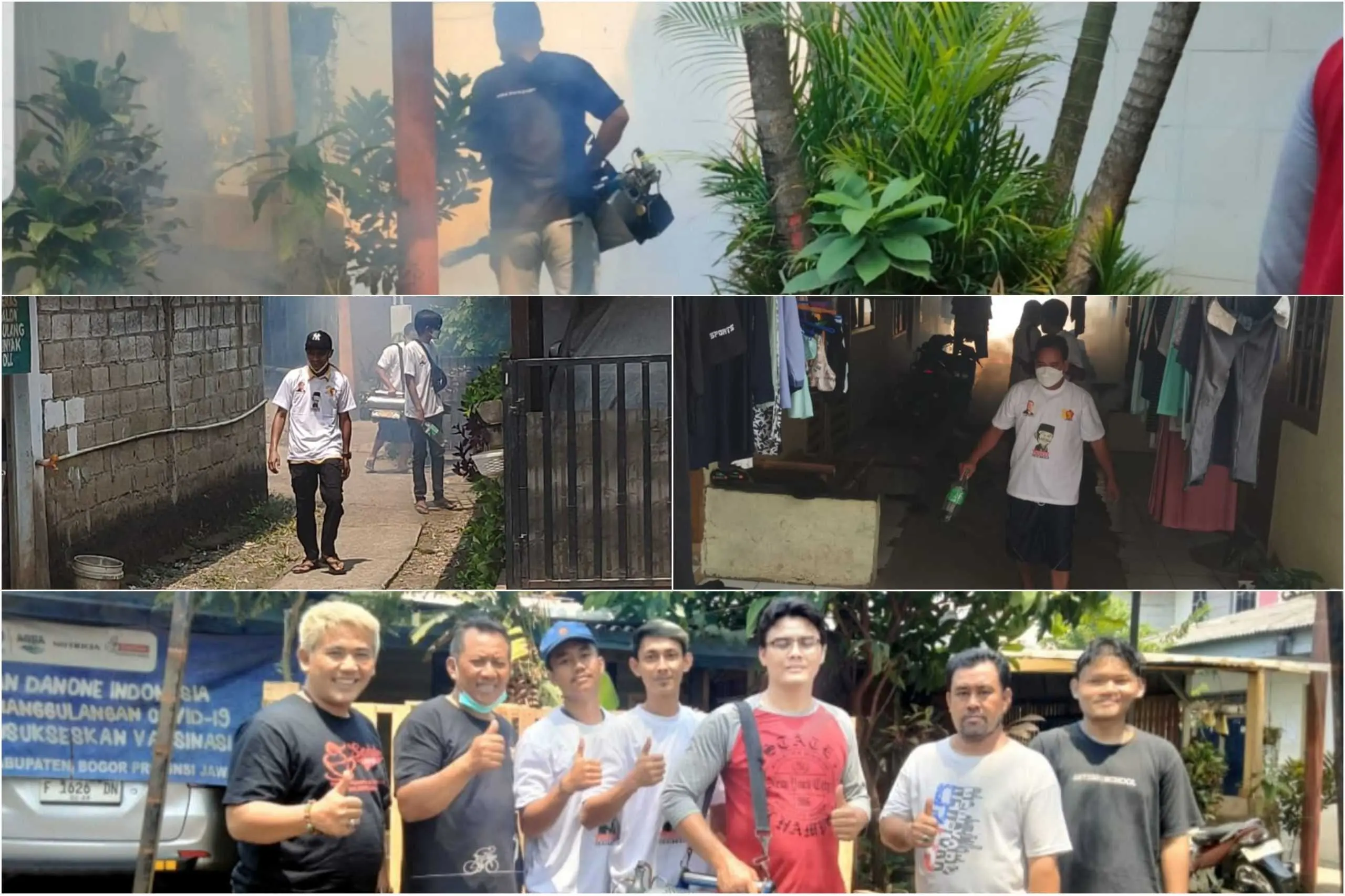 PRO HAS Center Gencar Lakukan Bakti Sosial Fogging di Desa Cicadas.