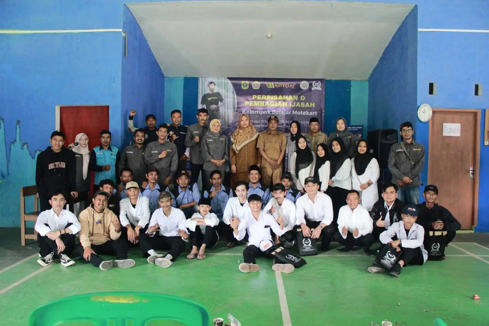 Tahun Ini, PKBM Ibnu Rusy Luluskan 28 orang Siswa Paket A/B/C Pokjar Tagart Motekart Binaan Katar Kecamatan Cigombong.