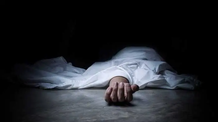 Mayat Kakek berusia 83 tahun, diperkebunan sawit Desa Dayeuh Cileungsi, idap penyakit Lambung.