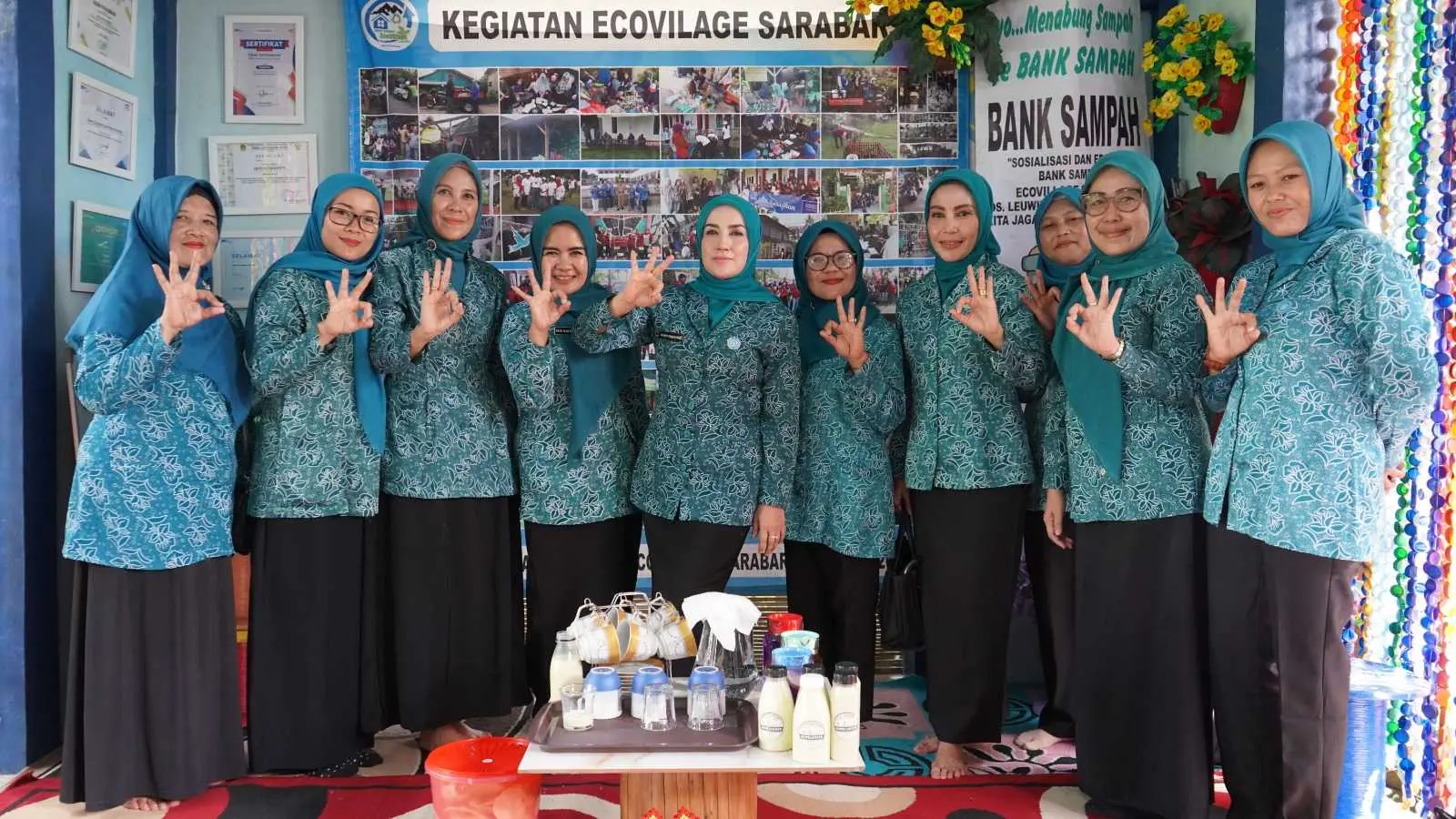 Monitoring dan Evaluasi pelaksanaan dan implementasi 10 program kerja pokok PKK Desa Leuwimalang Cisarua.