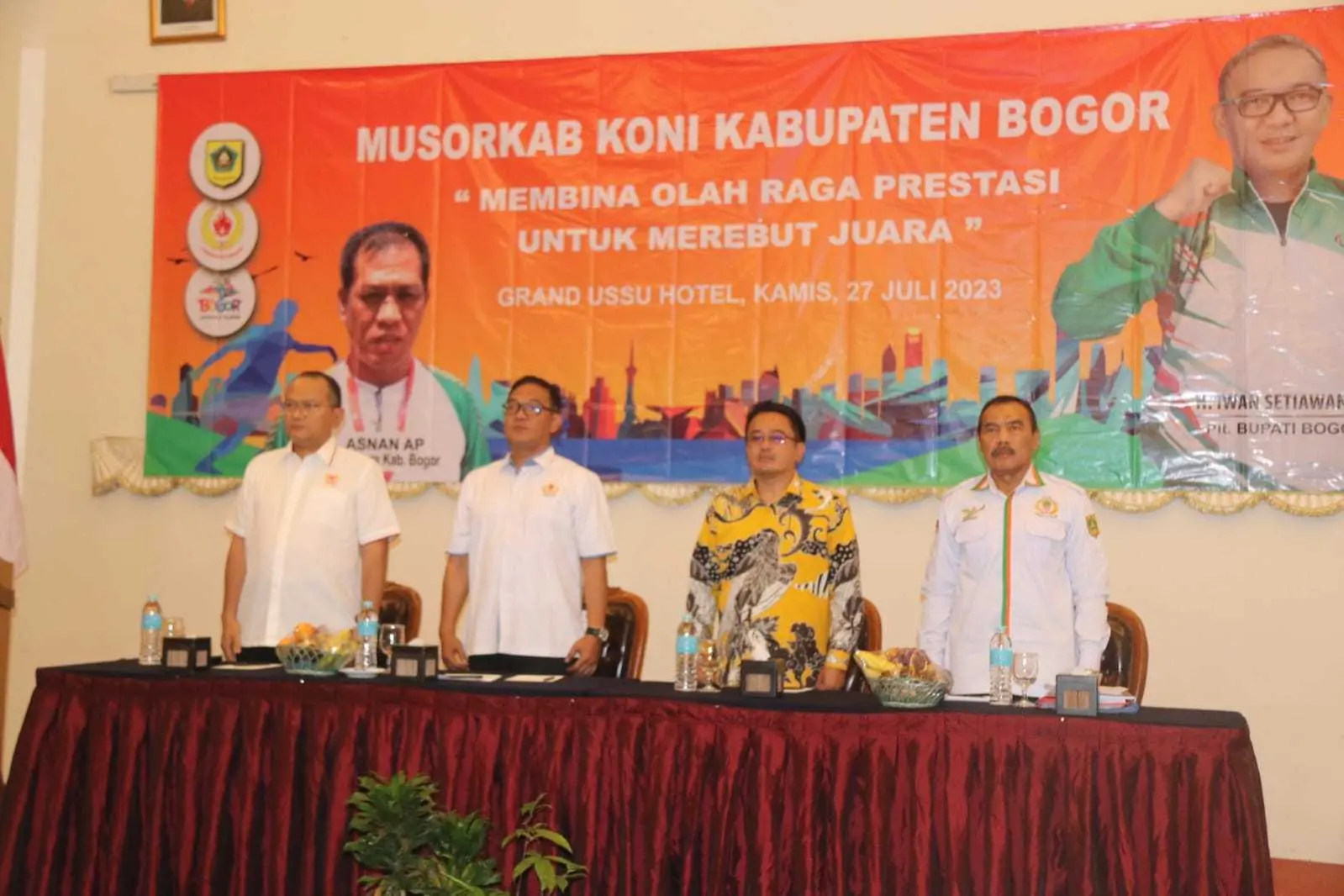 MUSORKAB KONI Kabupaten Bogor tahun 2023 diharapkan bisa membawa dunia olahraga Kabupaten Bogor lebih baik lagi.