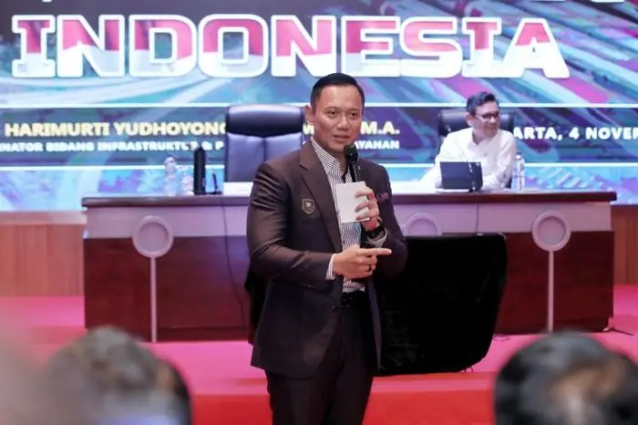 AHY Tegaskan Pembangunan Infrastruktur Berkelanjutan Jadi Kunci Hadapi Megatren Global 2050