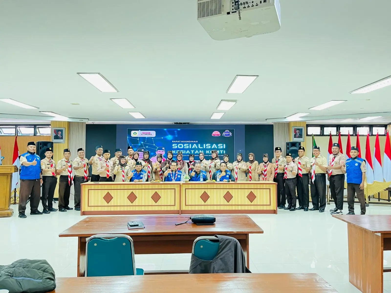 Kwarcab Pramuka Kabupaten Bogor Dorong Transformasi Digital lewat Sosialisasi KOMTI