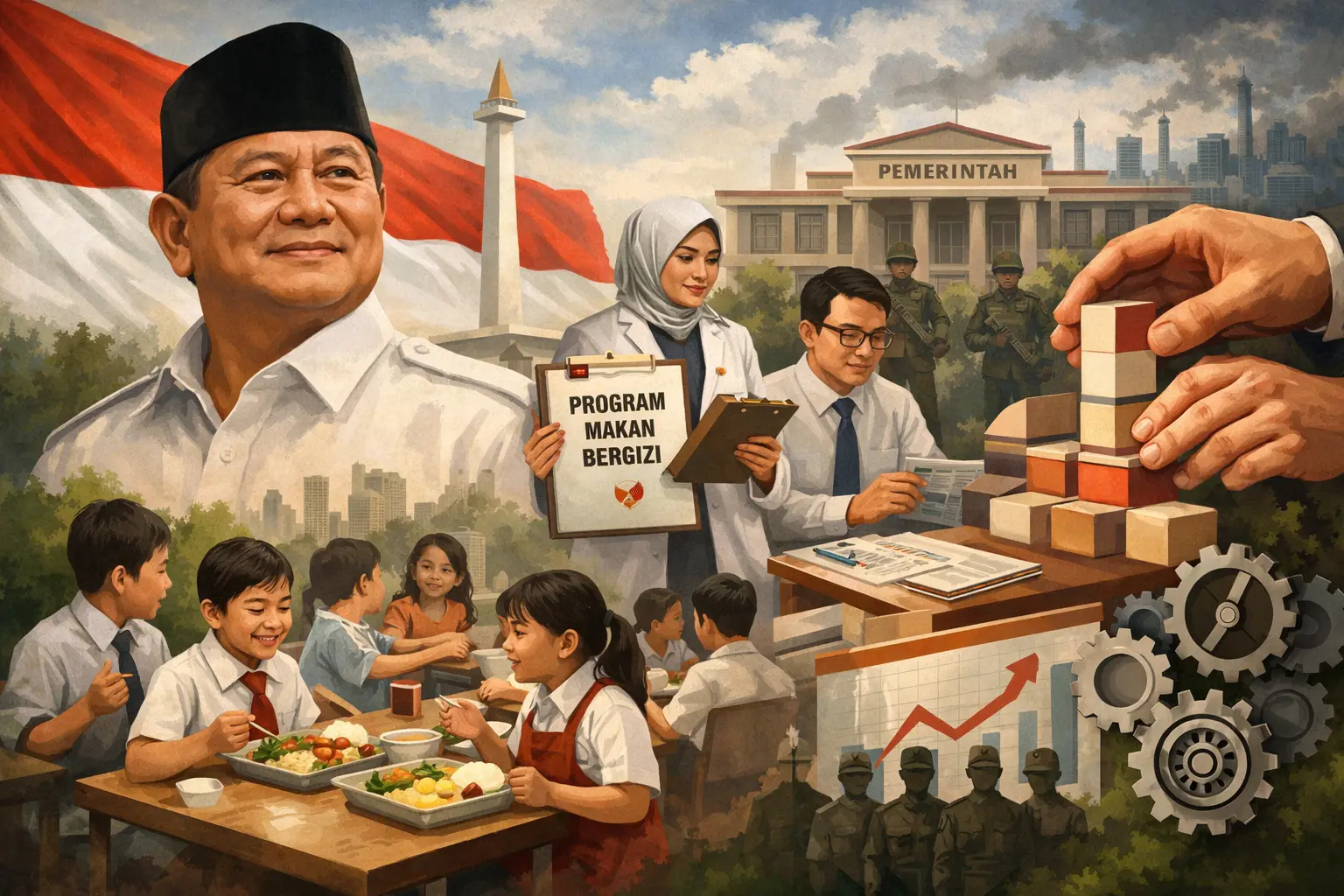 Pemerintah Angkat 32 Ribu Pegawai SPPG, Perkuat Program Makan Bergizi Gratis