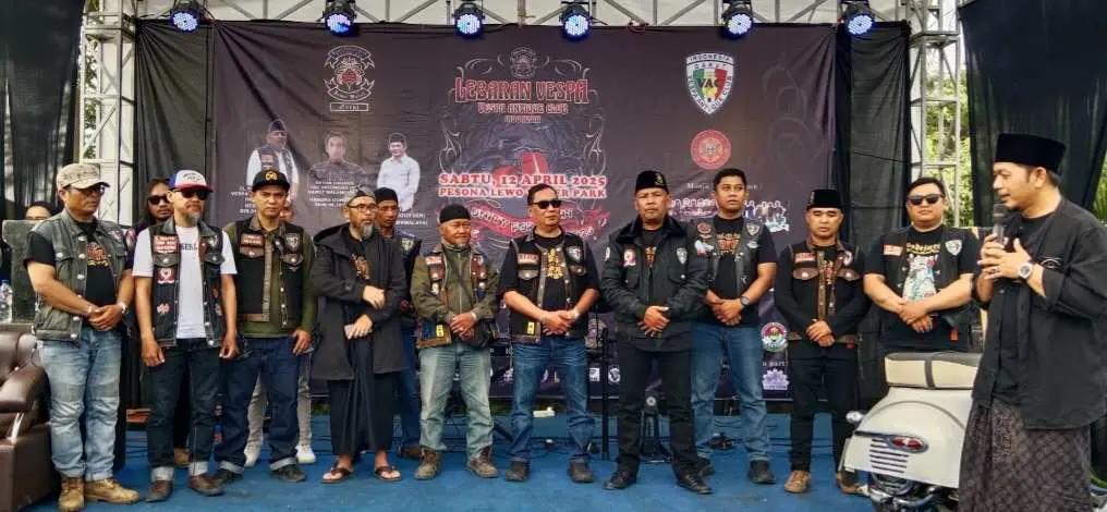 LEBARAN VESPA 2025: Ratusan Skuteris Padati Garut, Tunjukkan Soliditas dan Spirit Sosial