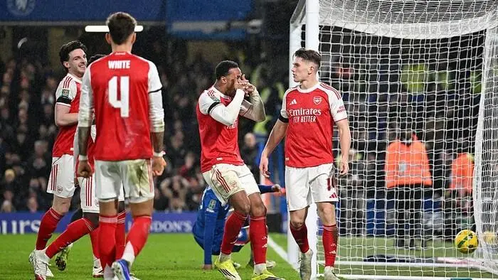 Arsenal Tekuk Chelsea 3-2 di Leg Pertama Semifinal Carabao Cup