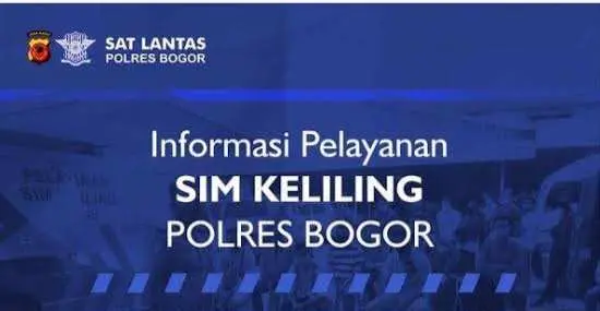 Catat! Jadwal SIM Keliling Polres Bogor Selama Bulan Agustus 2025, Cek Lokasi Terdekatmu