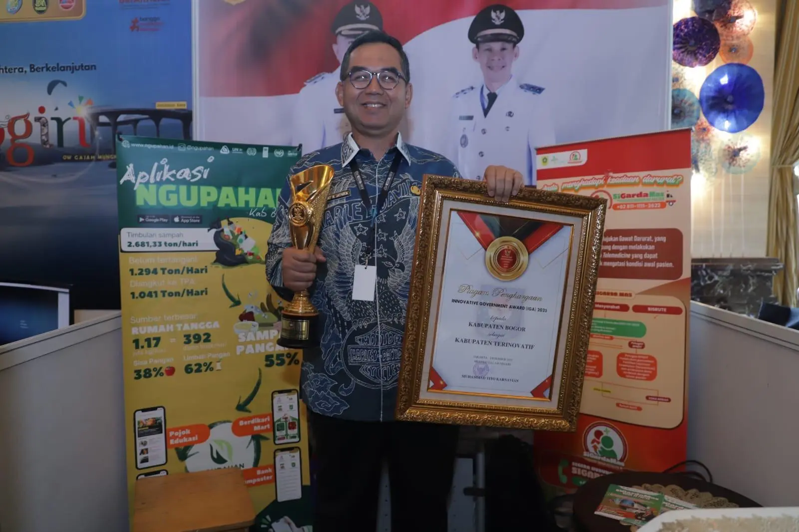 Pemkab Bogor Raih IGA 2025, Sembilan Kali Berturut-turut Jadi Kabupaten Terinovatif