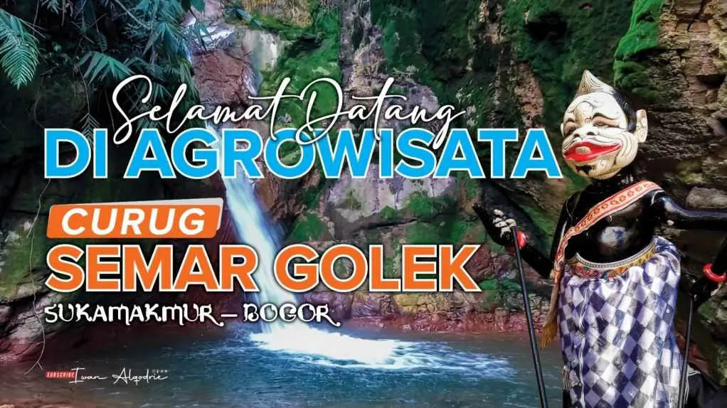 Tarik Wisatawan Lokal, Curug Semar Golek Sukamakmur terus dibenahi.