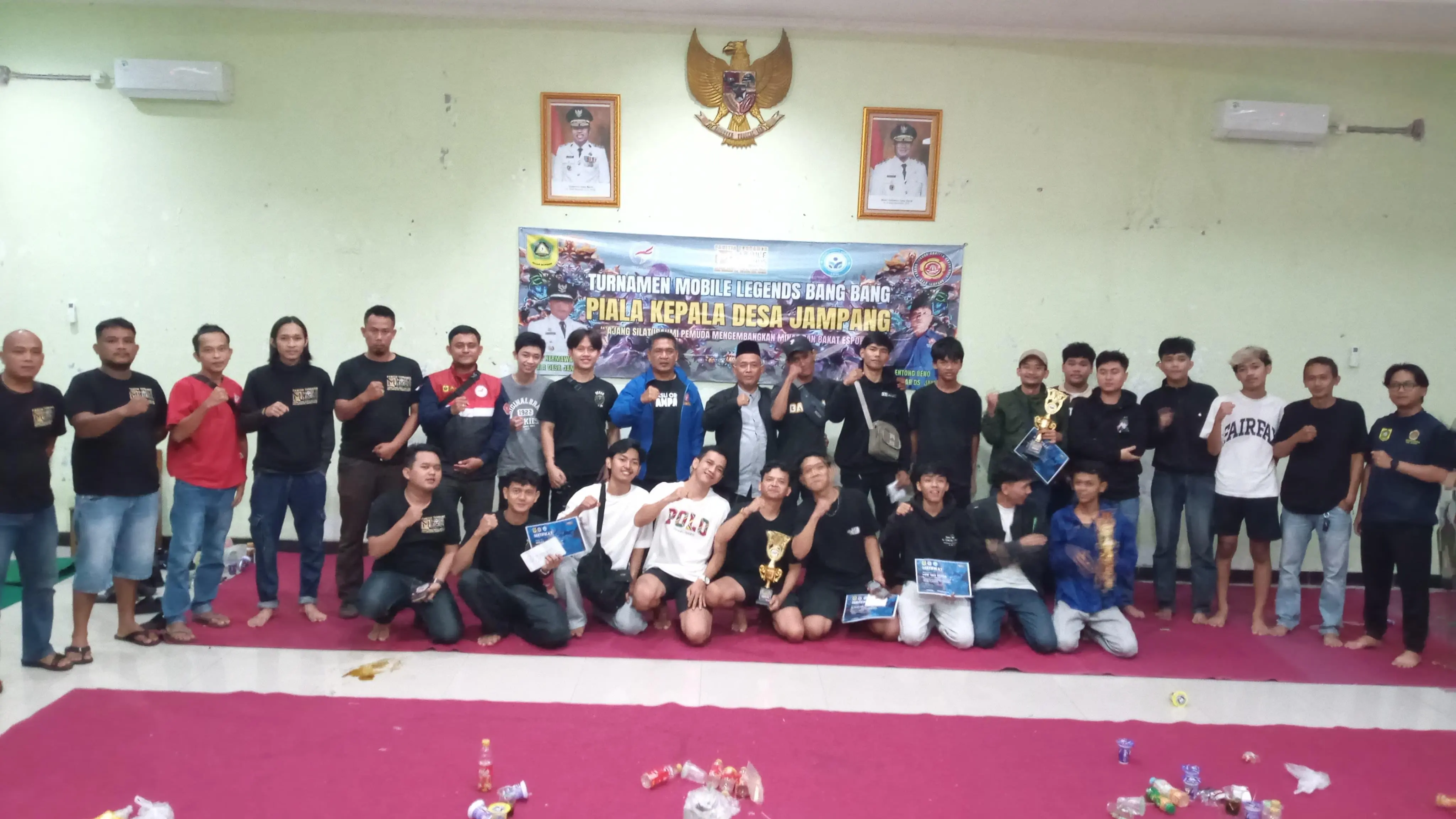 Karang Taruna Desa Jampang Gelar Turnamen Mobile Legends 2025 dan Sosialisasi Bahaya Narkoba